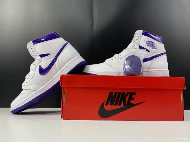 Rep Kickmax PURPLE AIR RETRO HIGH JORDAN CD0461-151 COURT 1 0507
